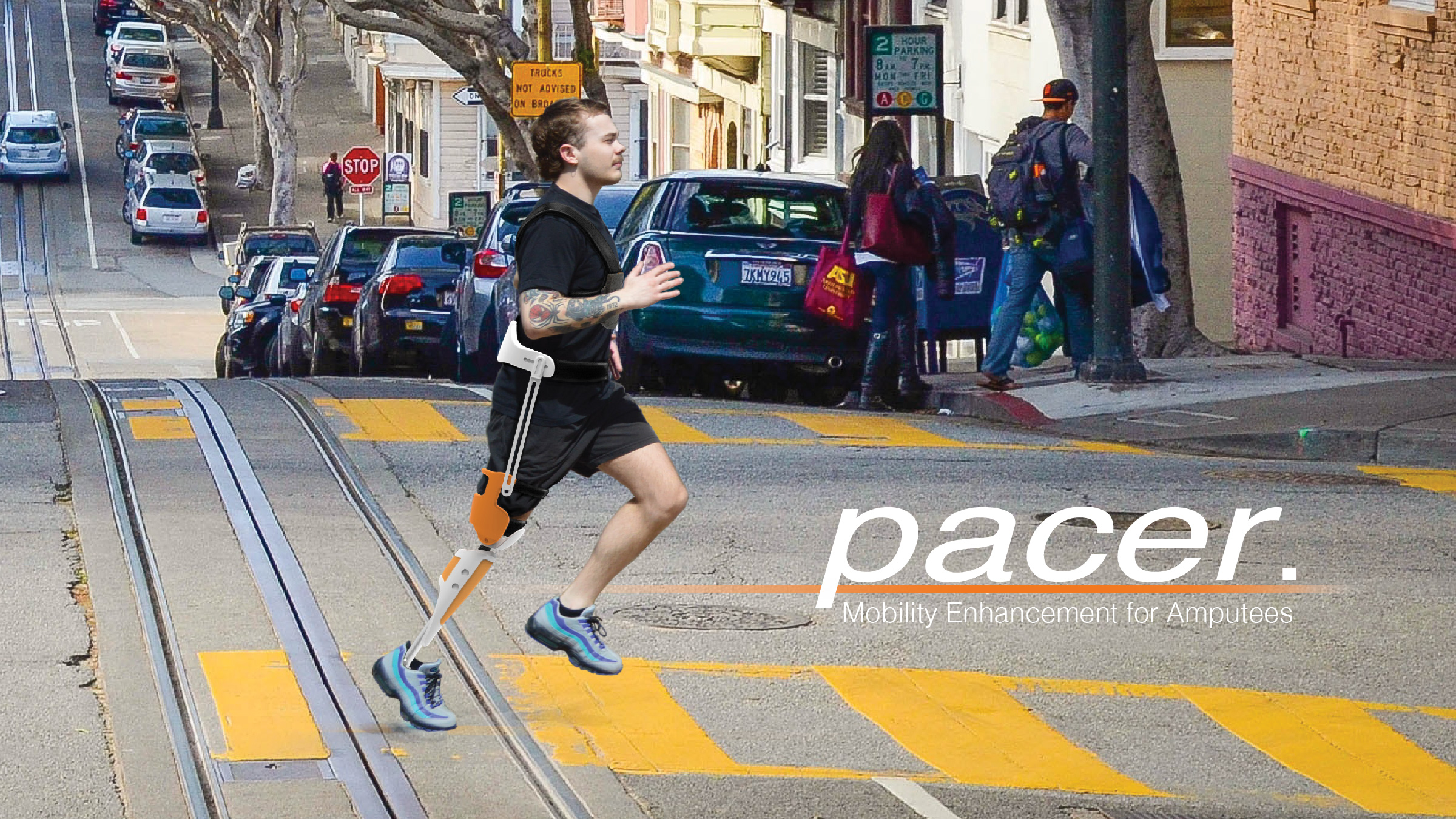 Jack Marcisz with Pacer: The Power of Mobility, Humber College